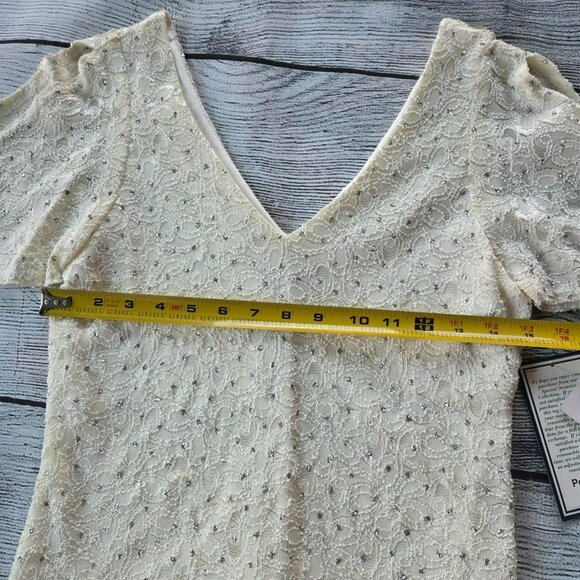 Metaphor Petite Women's Size SP Top/Blouse New With tags Cream/Off White - Picture 12 of 16